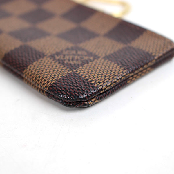 Louis Vuitton Key ring coin purse pochette cre LV DAMIER a020【USED】