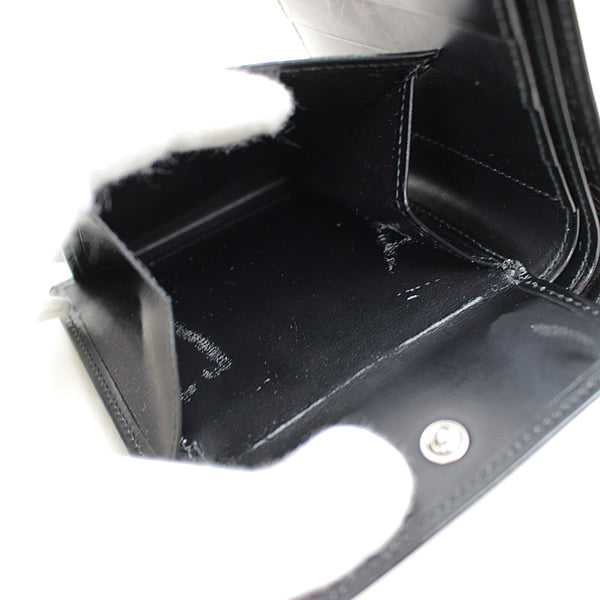 Cartier wallet Bi-fold wallet black a009【USED】