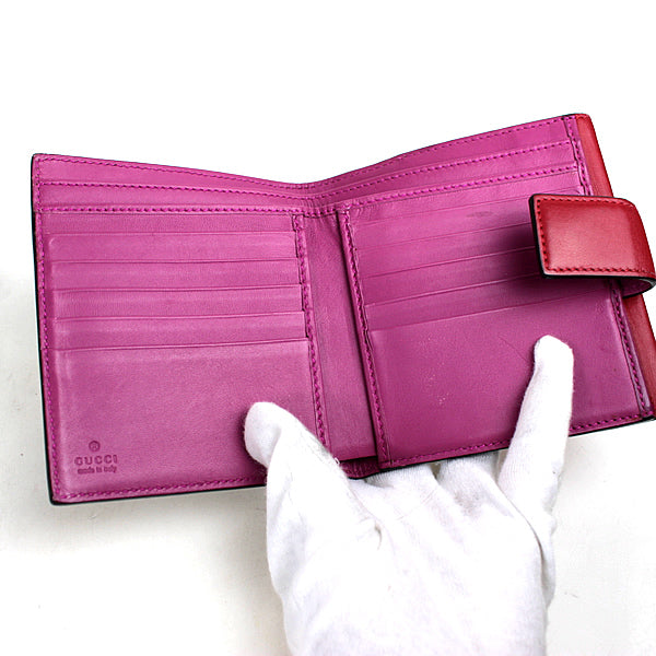 GUCCI wallet Bi-fold wallet GG a017【USED】