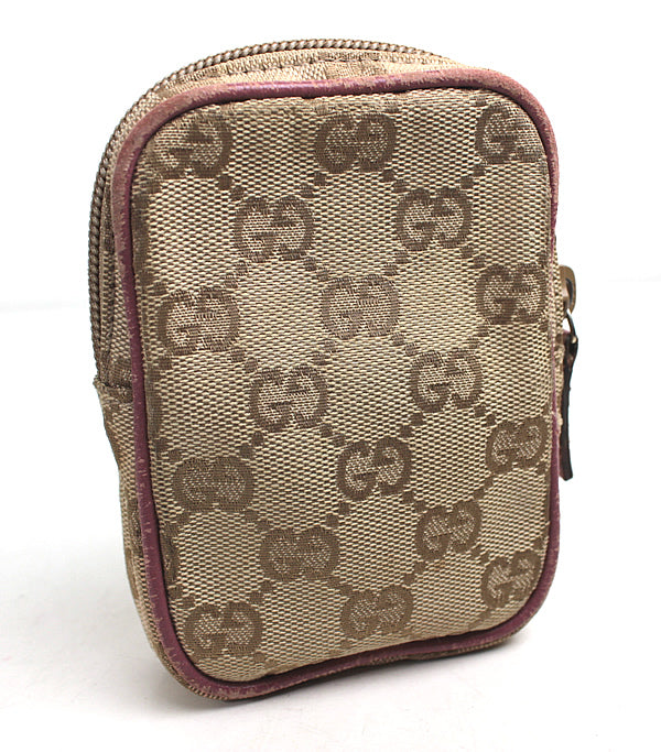 GUCCI cigarette case Pouch accessory case GG a011【USED】