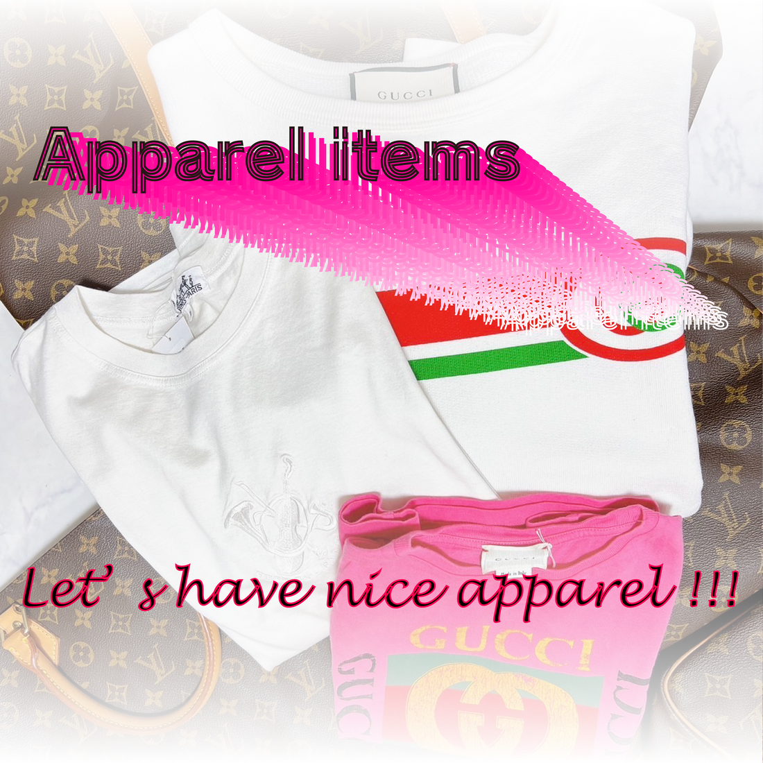 Apparel items and fashion accessories!!