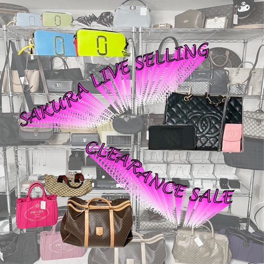 CLEARANCE SALE on the Live Selling in May!!