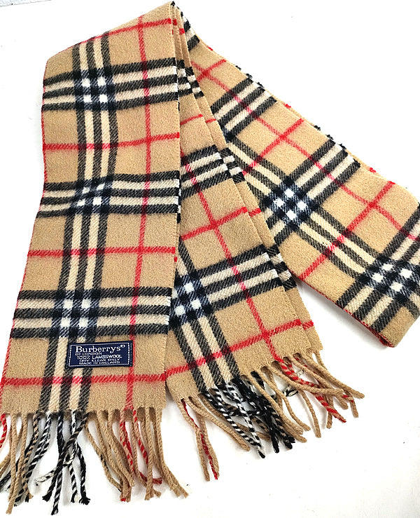 Burberrys of London Lambswool a006【USED】