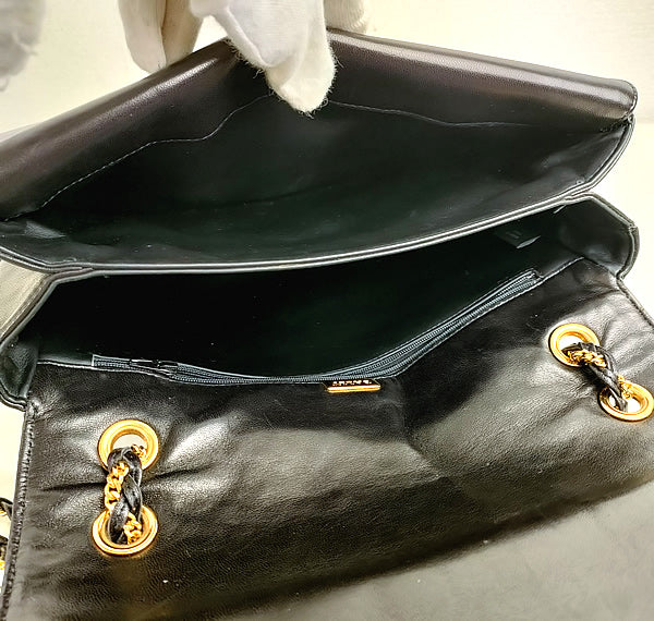 BALLY bag  Shoulder bag  black a003【USED】