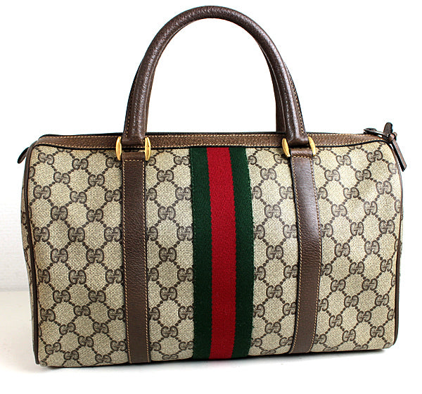 GUCCI  old GUCCI Boston bag travel bag a001【USED】