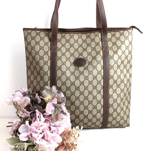 GUCCI  old GUCCI bag tote bag a004【USED】