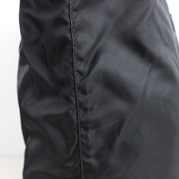 PRADA bag tote bag robot Nylon black a022【USED】