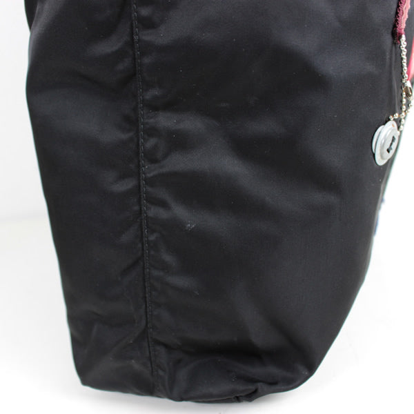 PRADA bag tote bag robot Nylon black a022【USED】