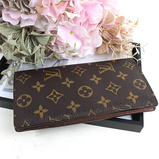 Louis Vuitton wallet  long wallet LV portefeuil plaza　Monogram M66540 a031【USED】
