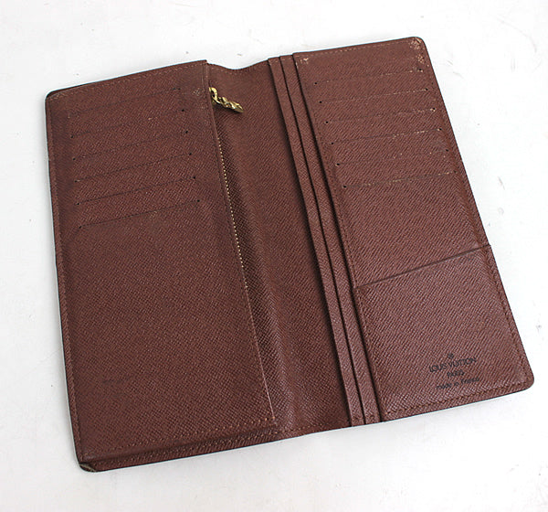 Louis Vuitton wallet  long wallet LV portefeuil plaza　Monogram M66540 a031【USED】