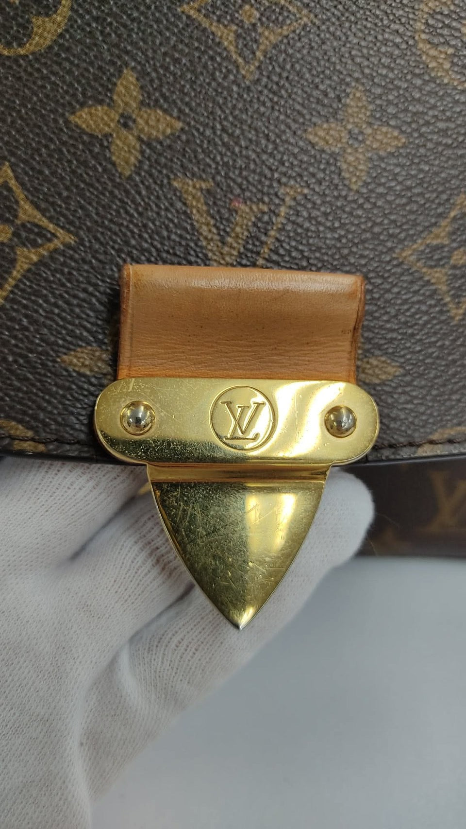 Louis Vuitton Eden Handbag Monogram 2WAY i6981【USED】
