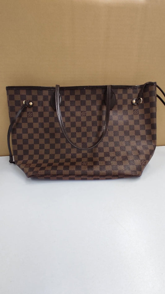 Louis Vuitton Neverfull Damier ToteBag Handbag i7030【USED】