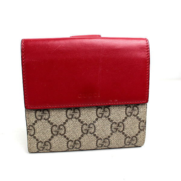 GUCCI wallet  Bi-fold wallet GG a017【USED】