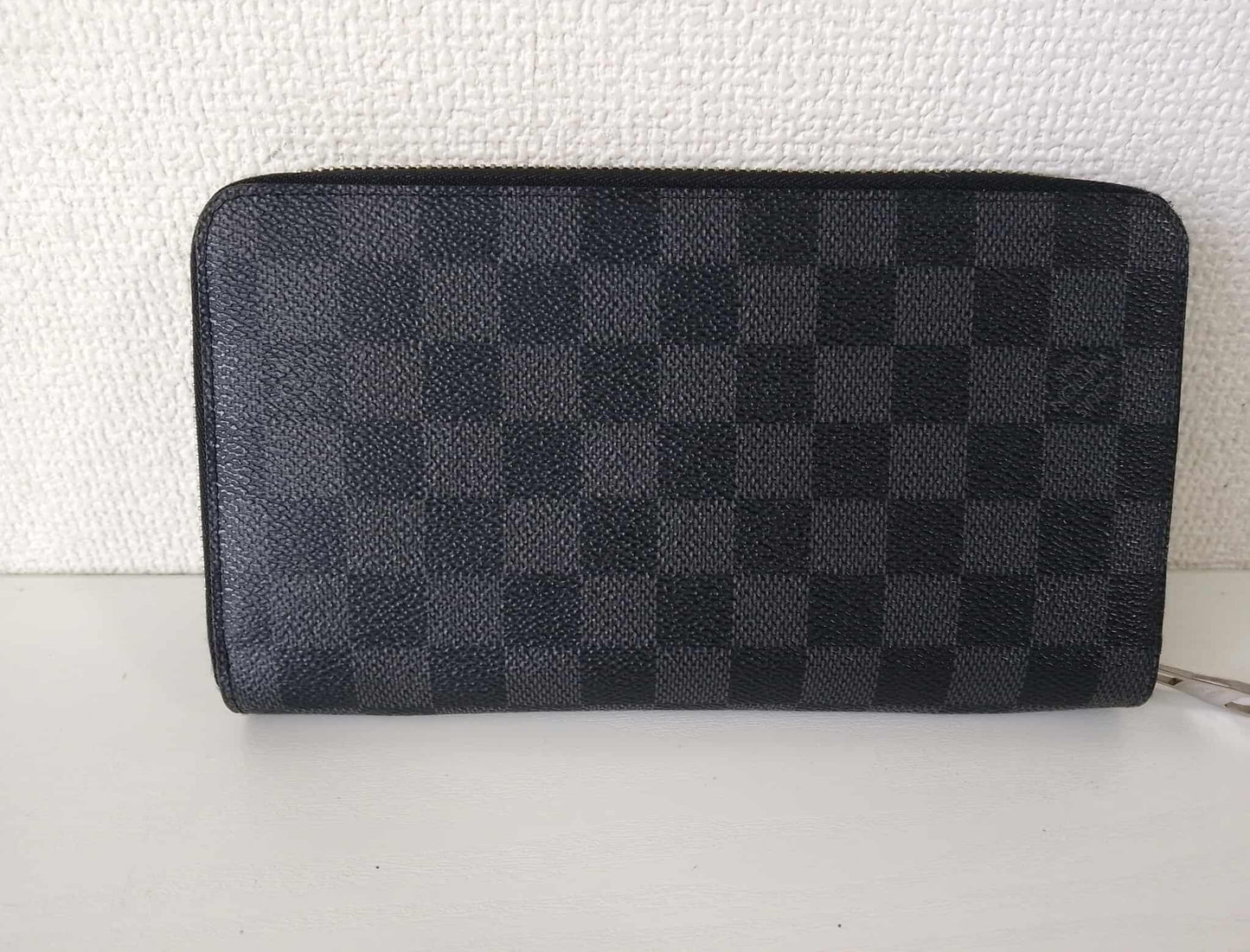 Louis Vuitton wallet LV Damier Zippy Round Fastener Long Wallet【USED】