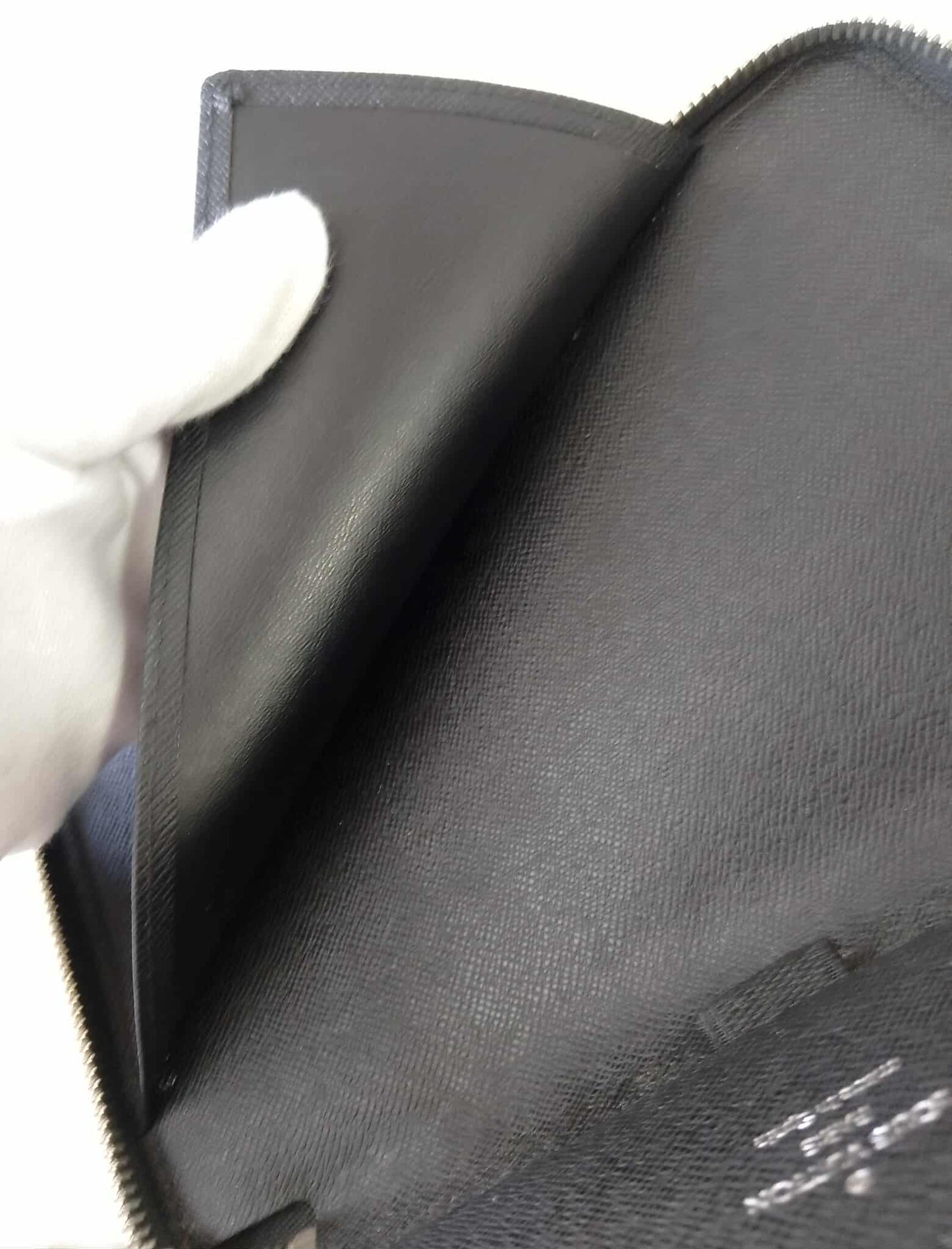 Louis Vuitton wallet LV Damier Zippy Round Fastener Long Wallet【USED】