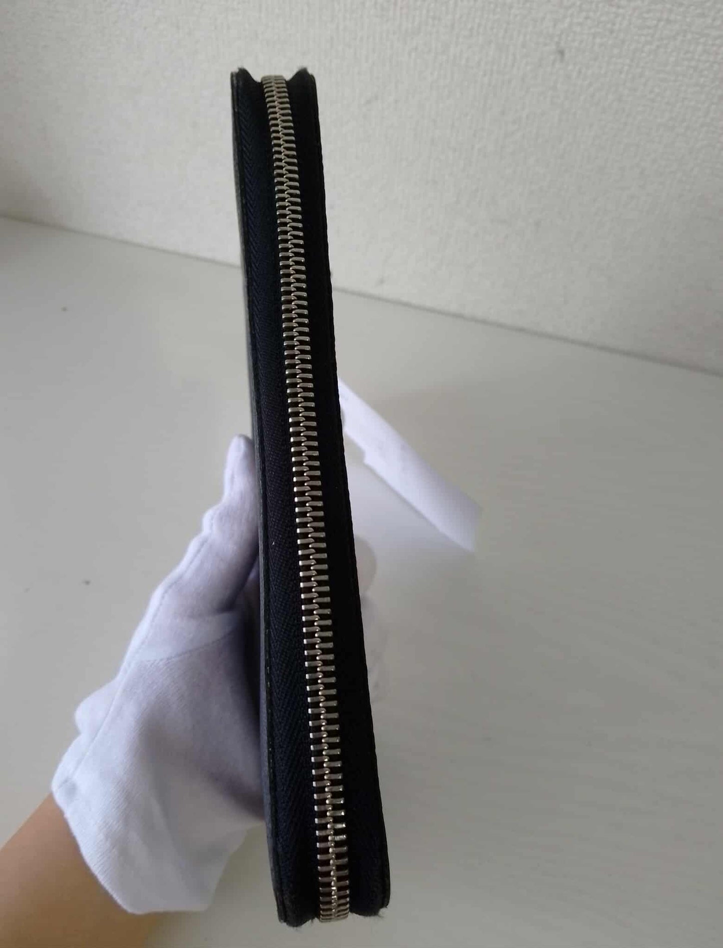 Louis Vuitton wallet LV Damier Zippy Round Fastener Long Wallet【USED】