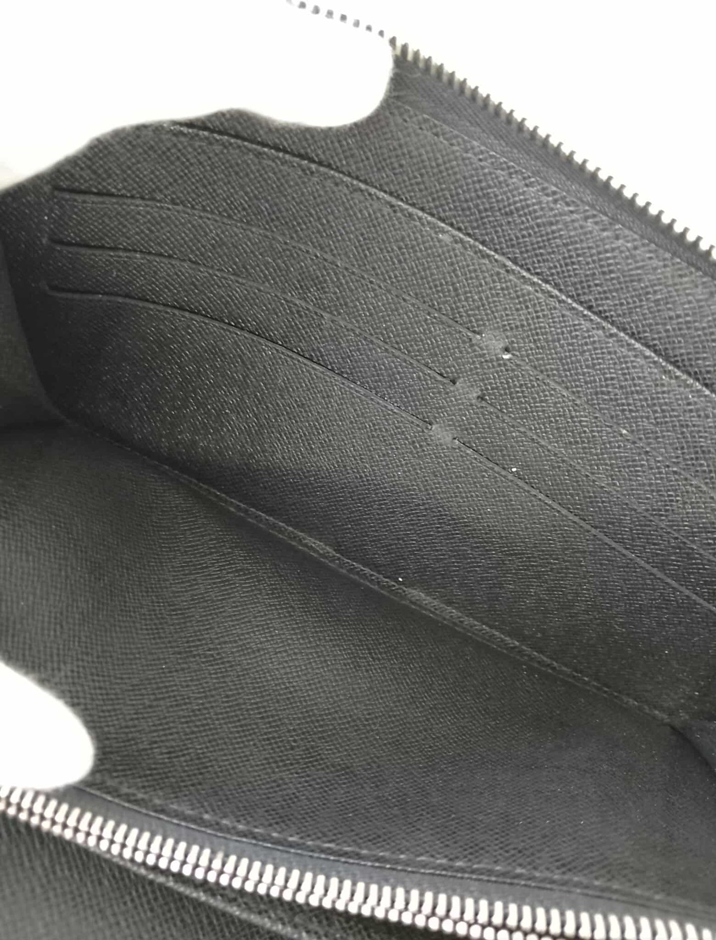 Louis Vuitton wallet LV Damier Zippy Round Fastener Long Wallet【USED】